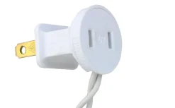 50 Orange LED Wide Angle Christmas Lights - 16.25 ft White Wire