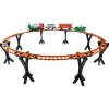 36 Pc Battery Operated Lighted and Animated Train Set with Raised Track and Sound