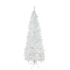 7.5' Pencil White Winston Pine Artificial Christmas Tree - Unlit