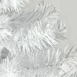 7.5' Pencil White Winston Pine Artificial Christmas Tree - Unlit