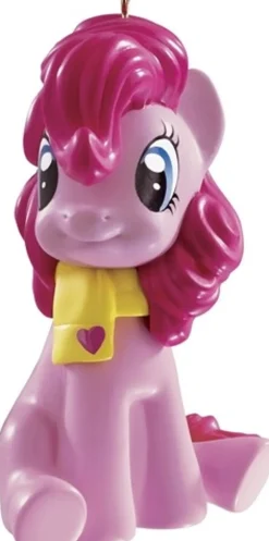 3" Pink and Yellow My Little Pony Pinkie Pie Christmas Ornament