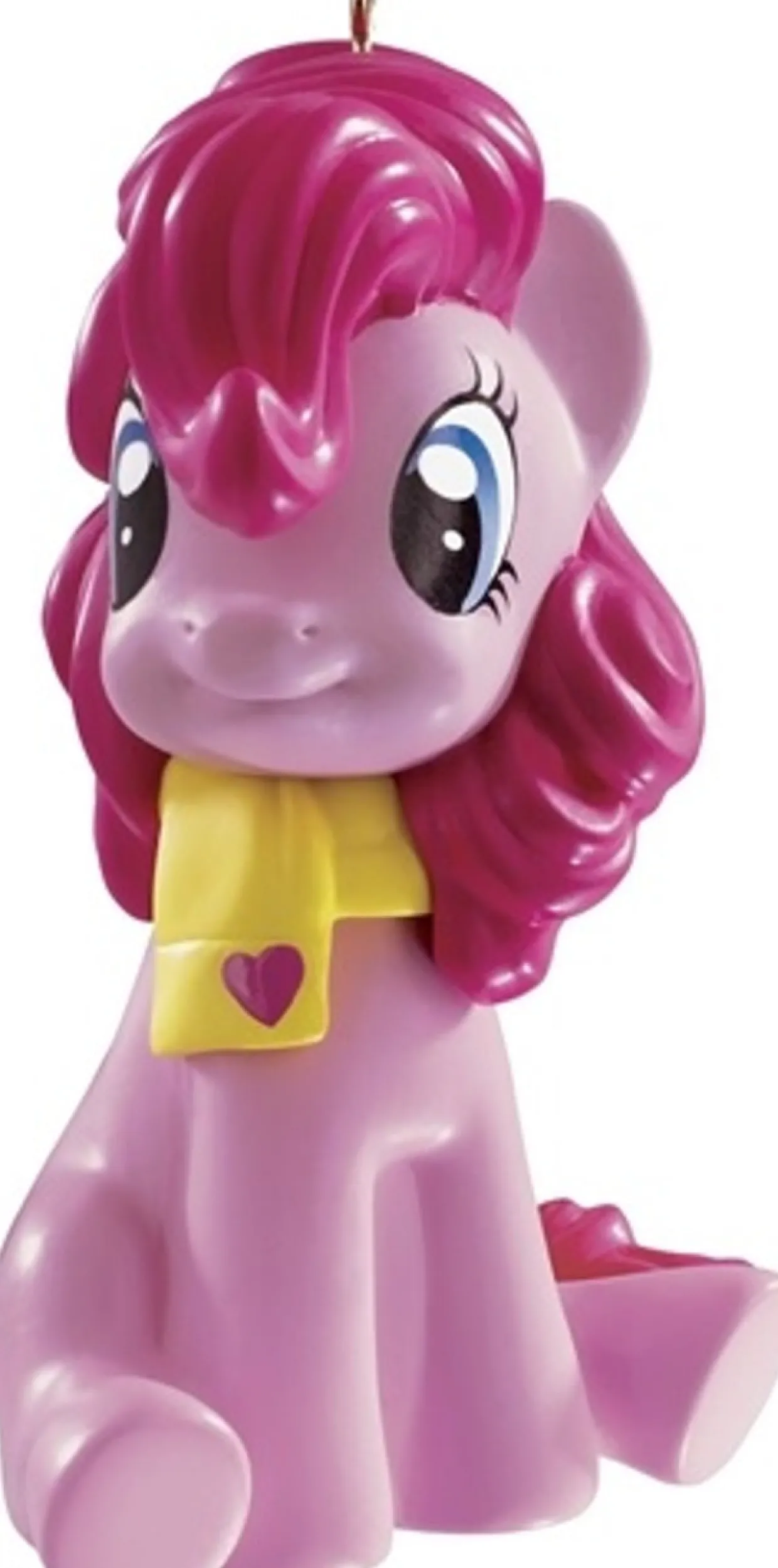 3" Pink and Yellow My Little Pony Pinkie Pie Christmas Ornament