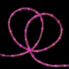 18' Pink LED Outdoor Christmas Rope Lights