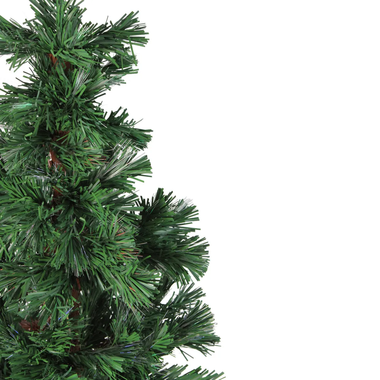 4' Pre-Lit Artificial Spiral Pine Christmas Tree - Multi Color Lights