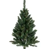 3' Pre-Lit Buffalo Fir Artificial Christmas Wall or Door Tree, Clear AlwaysLit Lights
