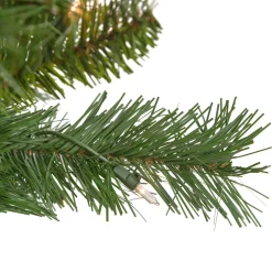 6.5' Pre-Lit Chatham Pine Artificial Christmas Tree, Clear Lights