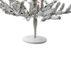 3' Pre-Lit Flocked Alpine Twig Artificial Christmas Tree - Warm White Lights