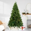 6.5' Pre-Lit Full Ashcroft Cashmere Pine Artificial Christmas Tree - Warm Clear LED Lights