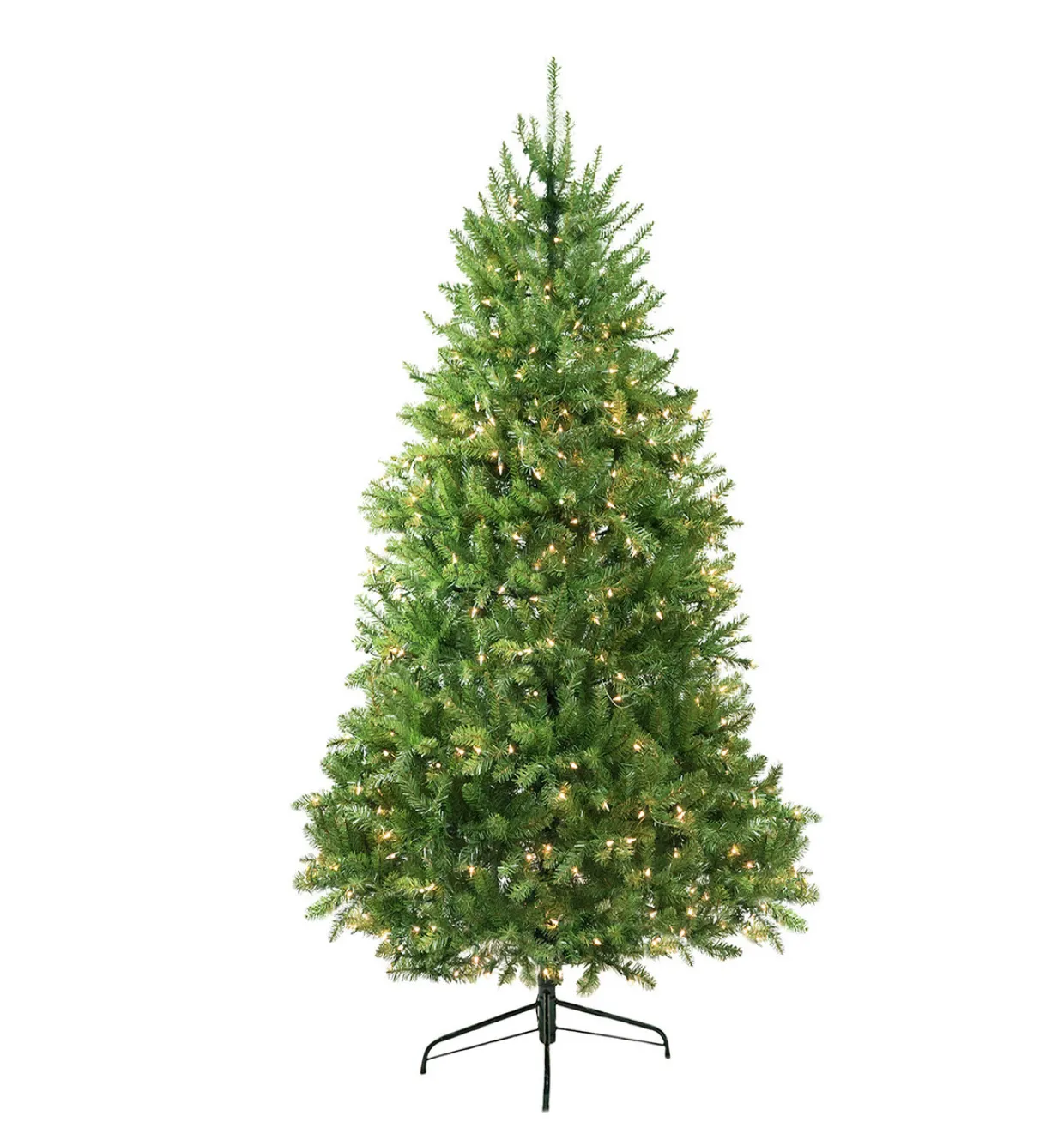9' Pre-Lit Full Northern Pine Artificial Christmas Tree, Clear Lights