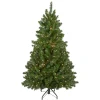5' Pre-Lit Medium Canadian Pine Artificial Christmas Tree, Clear Lights
