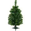 2' Pre-Lit Medium Mixed Classic Pine Artificial Christmas Tree - Warm White LED Lights