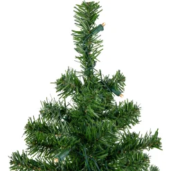 2' Pre-Lit Medium Mixed Classic Pine Artificial Christmas Tree - Warm White LED Lights