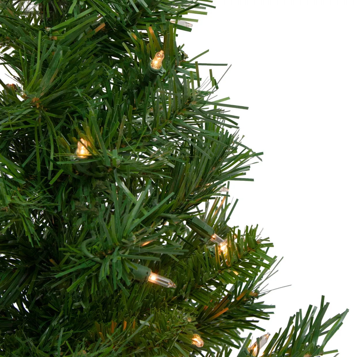 2' Pre-Lit Medium Royal Pine Artificial Christmas Tree - Clear Lights