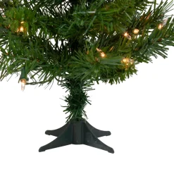 2' Pre-Lit Medium Royal Pine Artificial Christmas Tree - Clear Lights