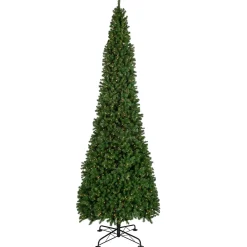 16' Pre-Lit Pendleton Spruce Slim Artificial Christmas Tree, Clear Lights