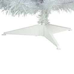 3' Pre-lit Rockport White Pine Artificial Christmas Tree, Clear Lights