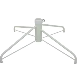 6.5' Pre-Lit Seneca White Spruce Artificial Christmas Tree, Dual Function LED Lights