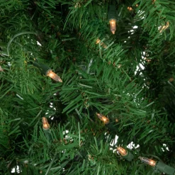 4' Pre-Lit Sierra Noble Fir Artificial Christmas Tree, Clear Lights