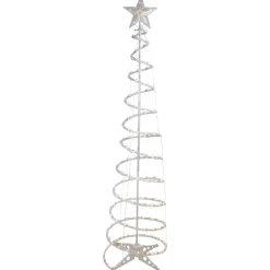 6' Pre-Lit Spiral Christmas Tree - Clear Lights