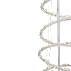 6' Pre-Lit Spiral Christmas Tree - Clear Lights