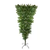 6.5' Pre-Lit Upside Down Spruce Artificial Christmas Tree - Warm White LED Lights