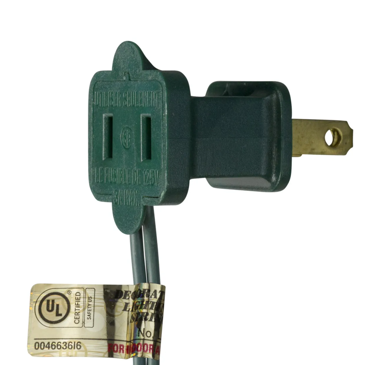 4.5' Pre-Lit White River Fir Artificial Pencil Christmas Tree - Clear Lights