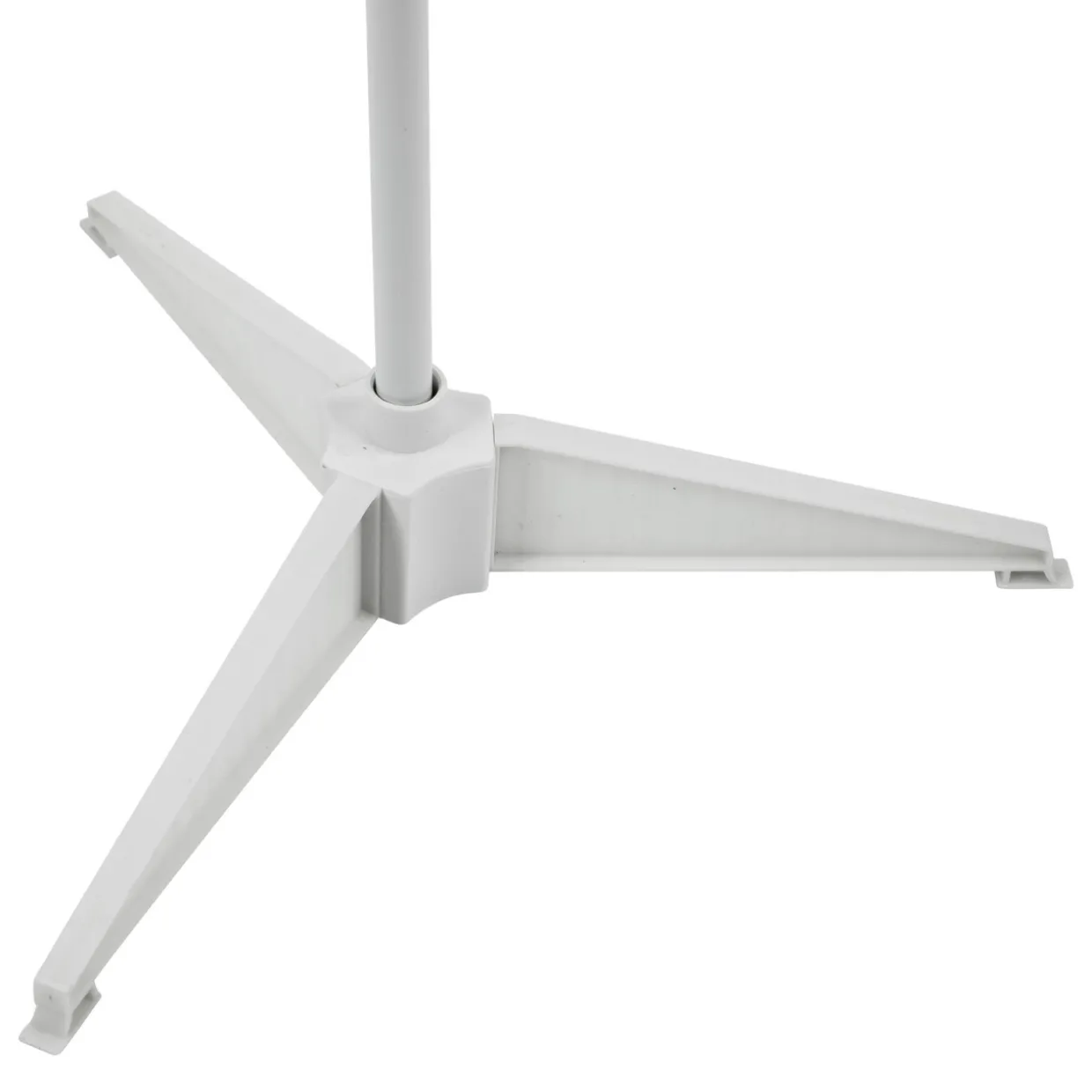 4' Pre-Lit White Tinsel Pop-Up Artificial Christmas Tree, Blue Lights