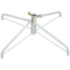 6.5' Pre-Lit Woodbury White Pine Pencil Artificial Christmas Tree, Pink Lights