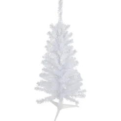 3' Pre-Lit Woodbury White Pine Slim Artificial Christmas Tree, Clear Lights