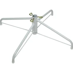 6.5' Pre-Lit Woodbury White Pine Pencil Artificial Christmas Tree, Blue Lights