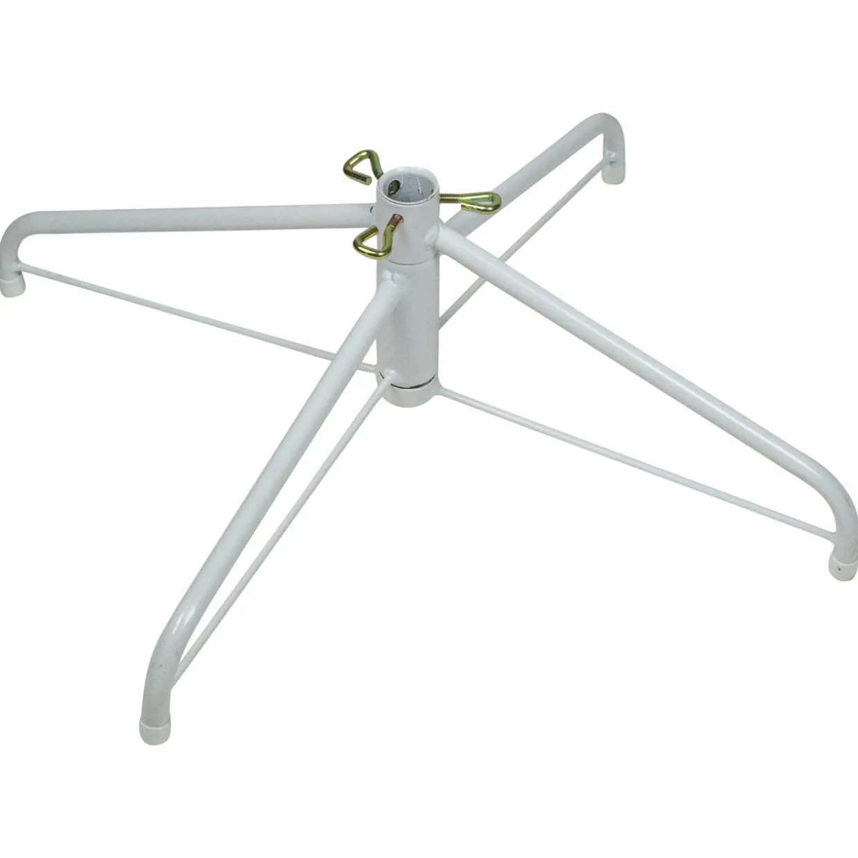 6.5' Pre-Lit Woodbury White Pine Pencil Artificial Christmas Tree, Blue Lights