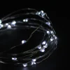 100 Pure White LED Micro Fairy Lights - 16.25 ft Copper Wire