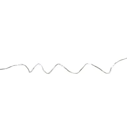 100 Pure White LED Micro Fairy Lights - 16.25 ft Copper Wire