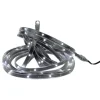 18' Pure White LED Outdoor Christmas Linear Tape Lighting - Black Finish