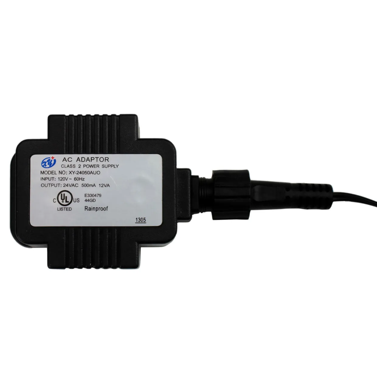 18' Pure White LED Outdoor Christmas Linear Tape Lighting - Black Finish