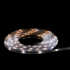 18' Pure White LED Outdoor Christmas Linear Tape Lighting - White Finish
