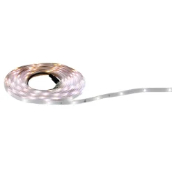 18' Pure White LED Outdoor Christmas Linear Tape Lighting - White Finish