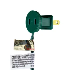 300 Pure White LED Wide Angle Mini Christmas Lights - 74.75 ft Green Wire