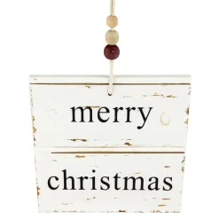 8" Reclaimed Wood Merry Christmas Wall Sign