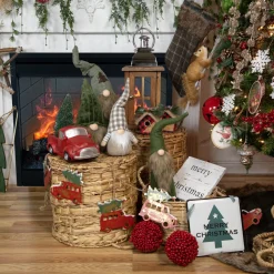 8" Reclaimed Wood Merry Christmas Wall Sign