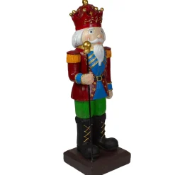 22" Red and Blue Nutcracker Soldier Christmas Decoration