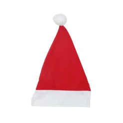 18" Red and White Unisex Adult Christmas Santa Hat Costume Accessory - Large