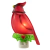 5.5" Red Cardinal Bird Christmas Night Light