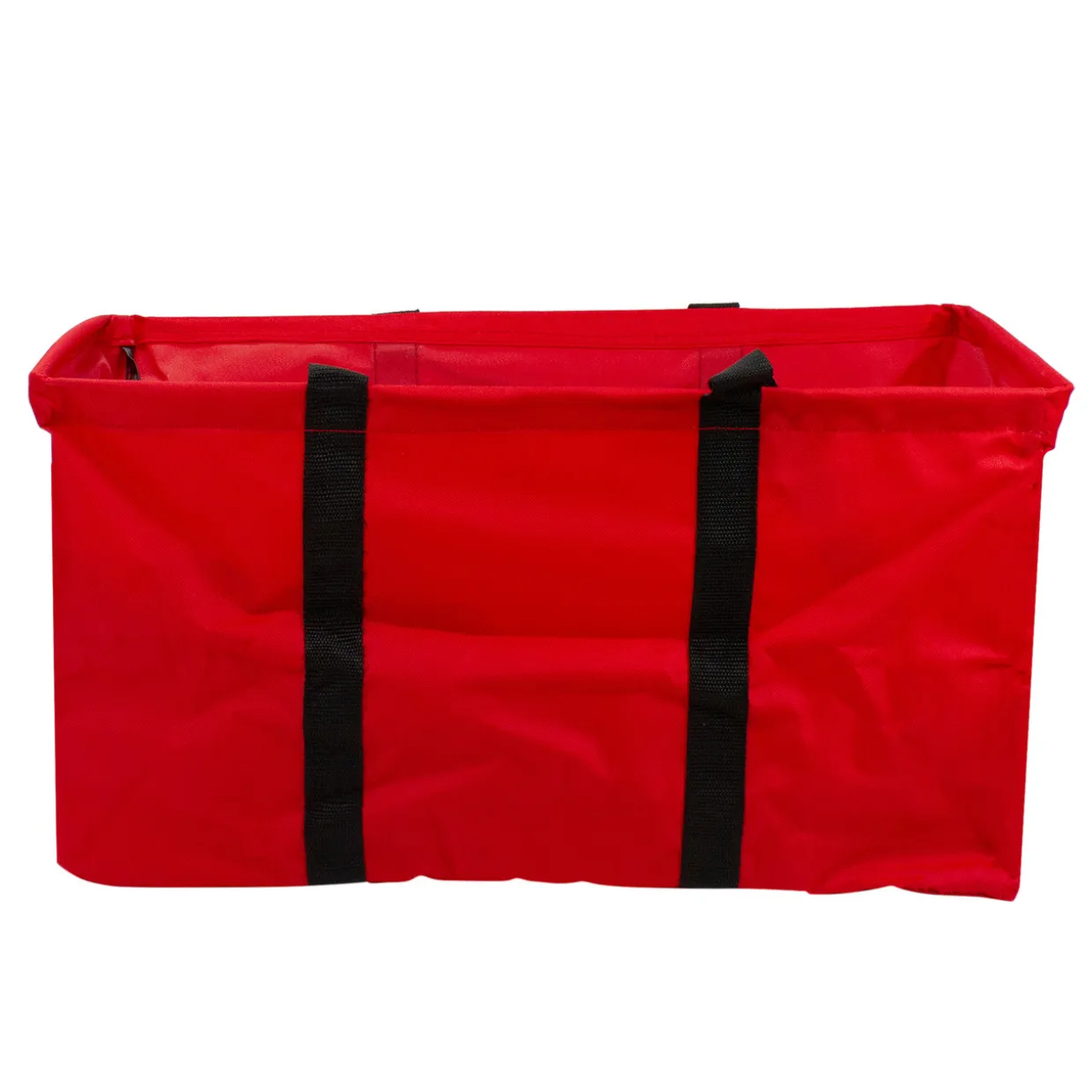 22" Red Collapsible Multi-Purpose Christmas Storage Bag with Carrying Handles