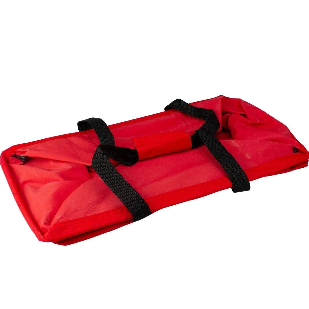 22" Red Collapsible Multi-Purpose Christmas Storage Bag with Carrying Handles