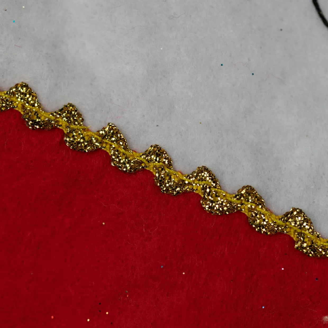 19" Red Jolly Snowmen Scene Christmas Stocking