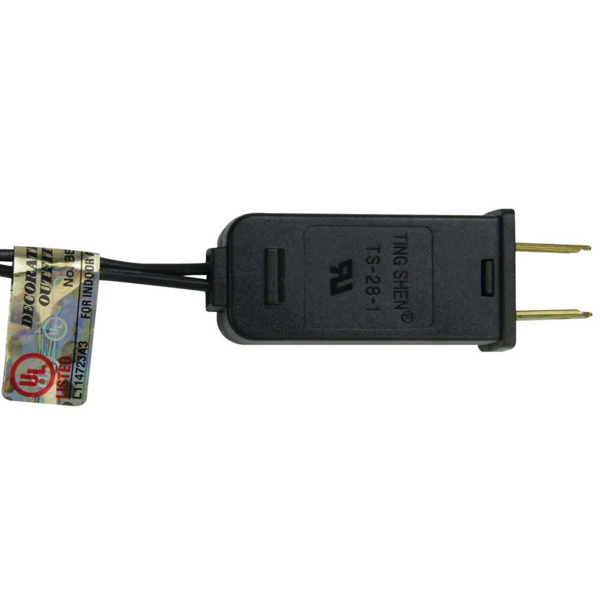 10 Red Sons of Anarchy Grim Reaper LED Mini Christmas Lights - 8.75 ft Black Wire