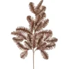 20" Rose Gold Pine Branch Artificial Christmas Spray