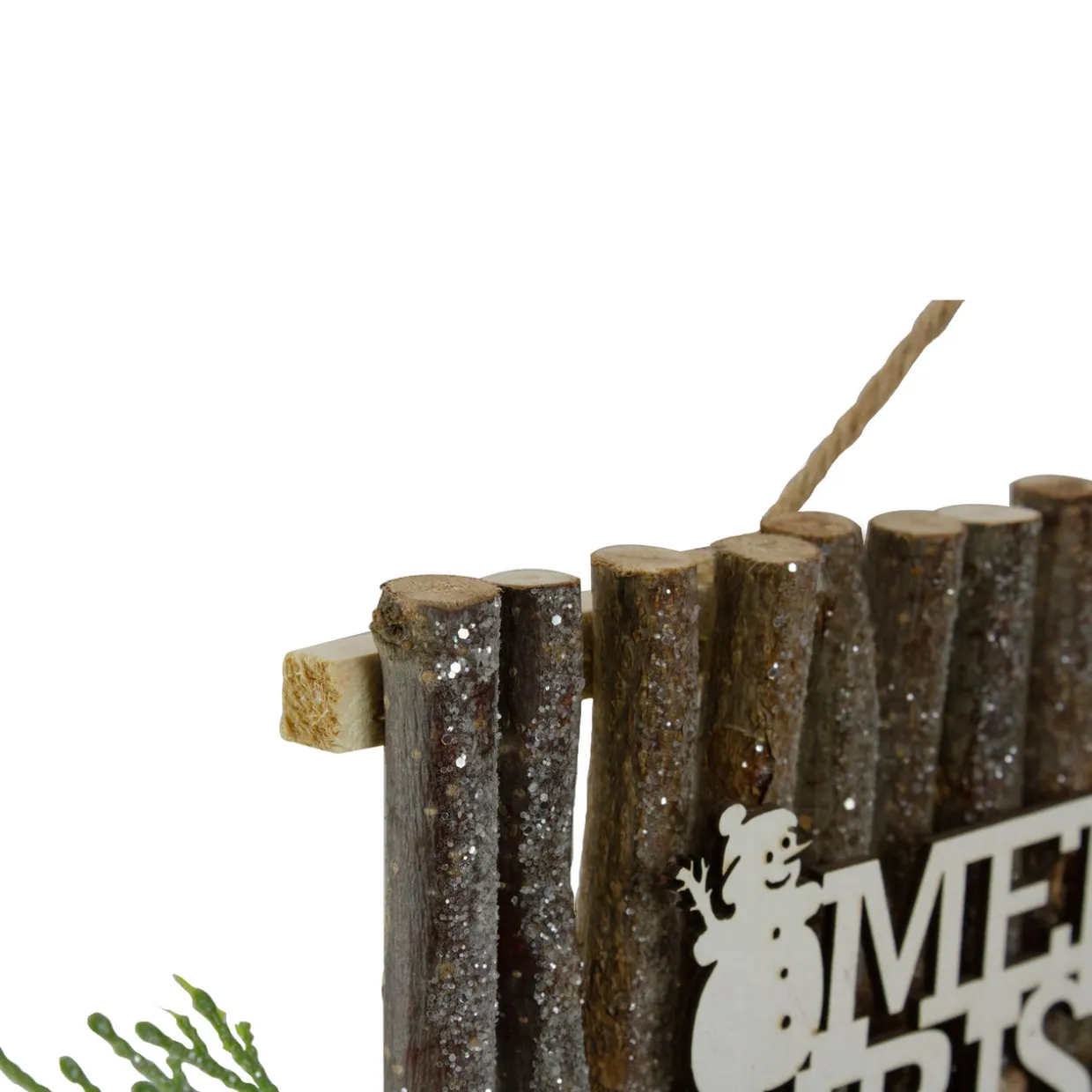 16" Rustic "Merry Christmas" Wall Sign