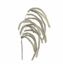 45" Silver and Green Glitter Weeping Pine Artificial Christmas Spray